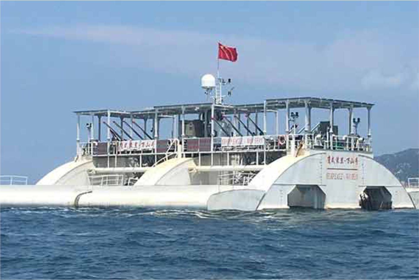 波浪潮汐发电油缸