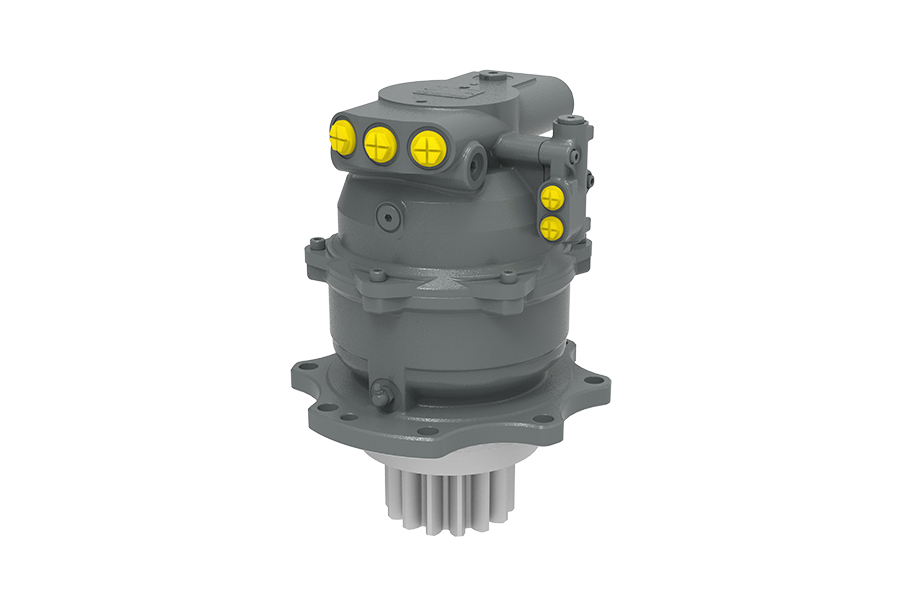 HM5F 系列 斜盘式定量柱塞马达 （带减速机）