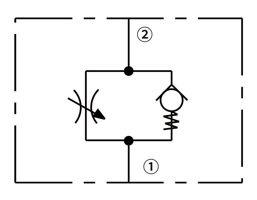 50NC162A-21 型单向节流阀