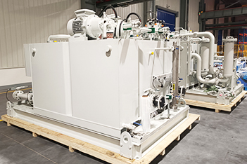 水上挖泥设备液压系统