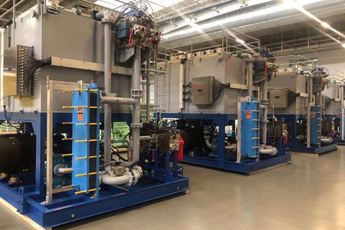 插销式升降平台液压系统