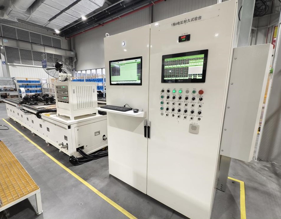 6工位电缸耐久试验台